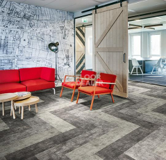 Forbo Flotex Concrete planks 139002 Thunder фото 2 | FLOORDEALER